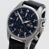 IWC Pilot's Chronograph 41 Ref IW388111 Steel Black Dial